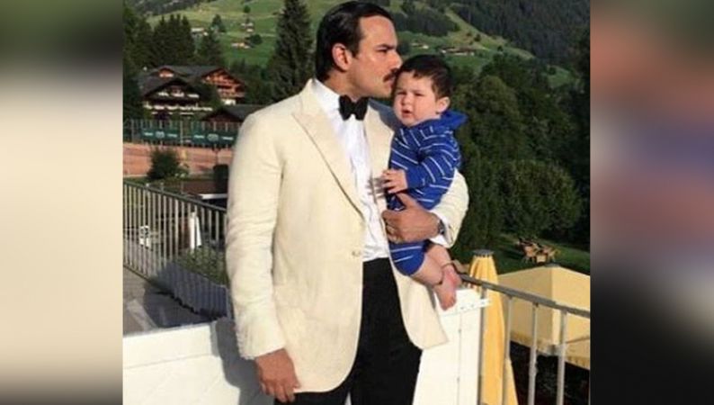Picture Of Taimur Holidaying In Switzerland With Saif And Kareena