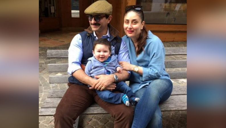 Picture Of Taimur Holidaying In Switzerland With Saif And Kareena