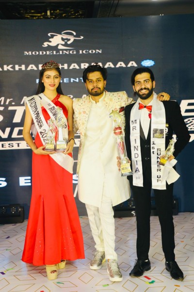 Harmeet Juneja From Ujjain & Priyanka Rai From Sehore  Are The 1st Runners Up of Modeling Icon Mr Miss Mrs Starface India 2022 Presented By Prakhar Sharma