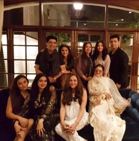 Manish Malhotra organized a glamorous birthday bash for gorgeous Sridevi