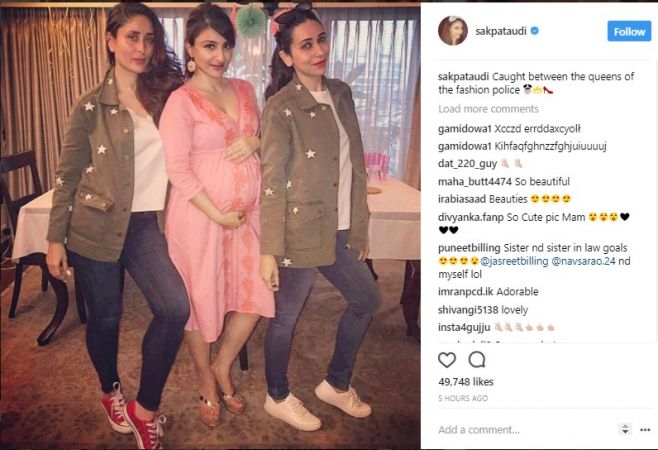 Soha Ali Khan looked oh-so-pretty in her baby shower