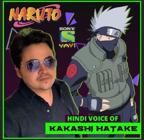 Mohit Sinha gives his voice to the iconic Kakashi Hatake of Naruto (Hindi)