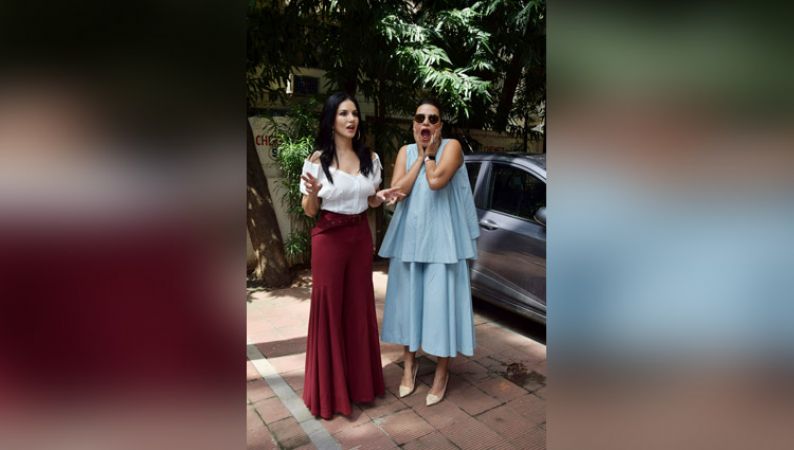 Neha Dhupia and Sunny Leone are giving major BFF goals with their pictures