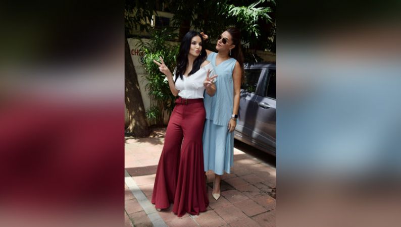 Neha Dhupia and Sunny Leone are giving major BFF goals with their pictures