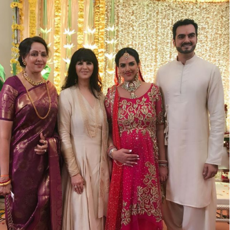 Esha Deol feels the emotion of a Bride again on her baby shower