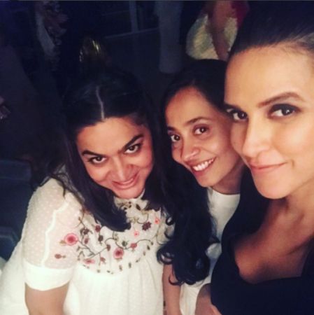 Karan Johar thrown a birthday bash for Neha Dhupia