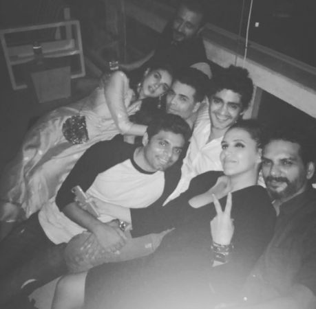 Karan Johar thrown a birthday bash for Neha Dhupia