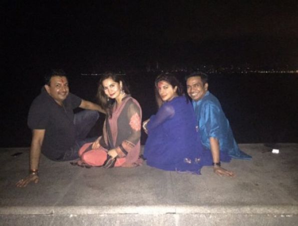 Priyanka Chopra spent some quality time with friends at Marine Drive