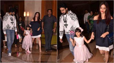 Look how caring mother is Aish, going out for a dinner with Aaradhya.