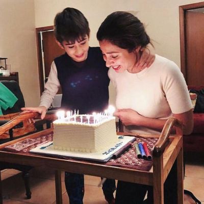 What an awesome Birthday moment for Mahira Khan with her Son.