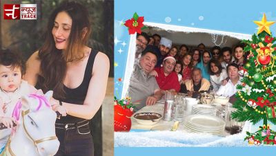 Taimur to celebrate his second Christmas meal with the Kapoors Khandan today.