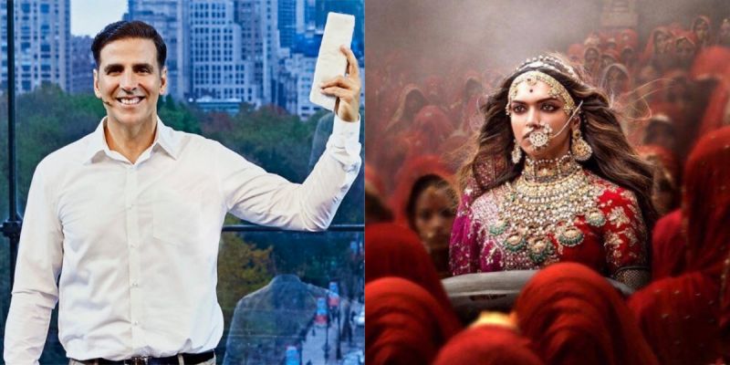 Padman challenge is accepted by the Padmaavat star as she was tagged by Akshay Kumar