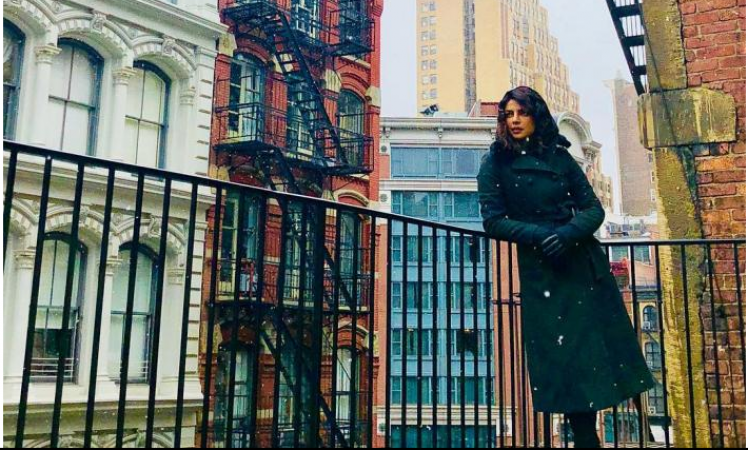 This snowy photo of Priyanka Chopra will take away your Monday blues