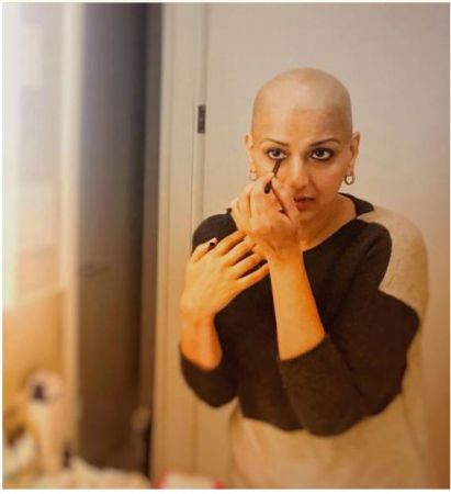 Beauty and brave Sonali Bendre shares a beautiful message with a pic……check inside