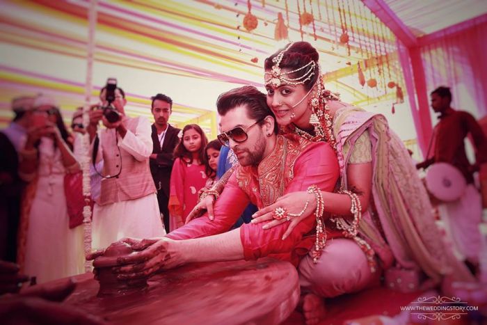 See pictures of Mehendi and Sangeet ceremony of Neil Nitin Mukesh and Rukmini Sahay