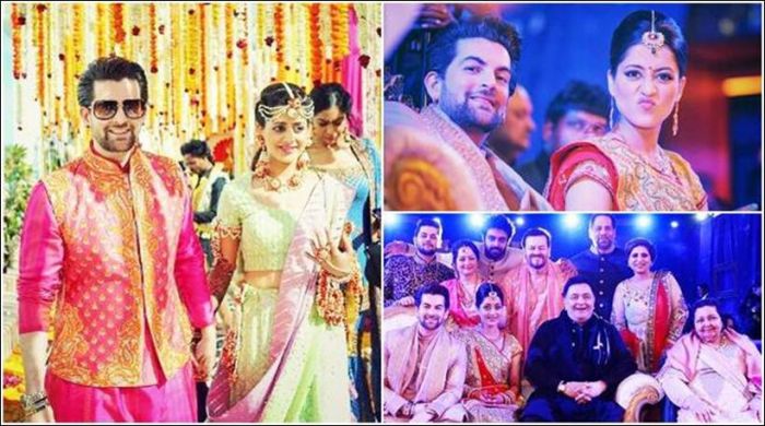 See pictures of Mehendi and Sangeet ceremony of Neil Nitin Mukesh and Rukmini Sahay