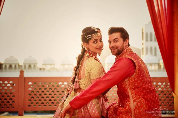 See pictures of Mehendi and Sangeet ceremony of Neil Nitin Mukesh and Rukmini Sahay