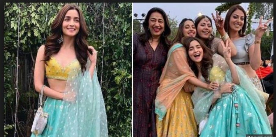 Alia Bhatt Become a Gorgeous Bridesmaid For Her Best Friend's Wedding