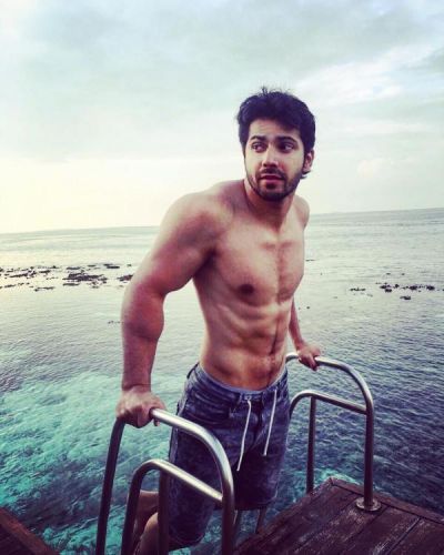 Don’t be jealous on Varun physics boys, Varun Dhawan share his semi nude picture