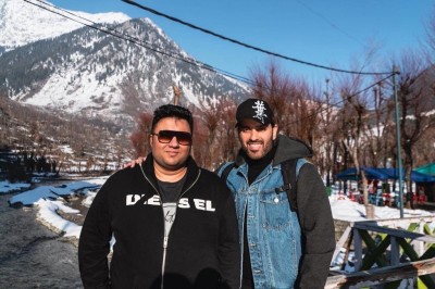 Producer Nicky Bhagnani and Luv Sinha take adventurous trip to Kashmir to scout for a shoot location for upcoming web series project.