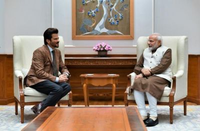 'His vision and his charisma are infectious' says Anil Kapoor on meeting PM Modi