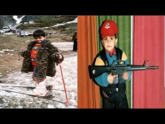 Childhood pictures of cricketer Virat Kohli!!