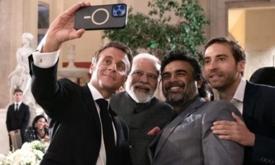 Actor R Madhavan Extols Macron at Banquet Dinner Hosted in Honor of PM Modi