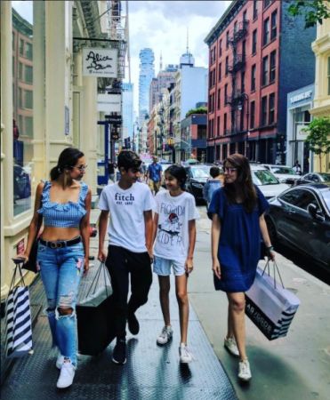 Malaika Arora with son Arhaan rocked at NYC