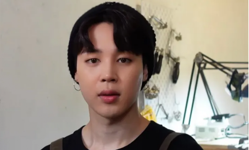 Jimin invites ARMYs as he enjoys his first bracelet-making session, in a Vlog uploaded by BigHit