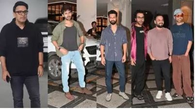 Dinesh Vijan's Birthday Bash: Vicky Kaushal, Kartik Aaryan, and Other Celebrities Attend