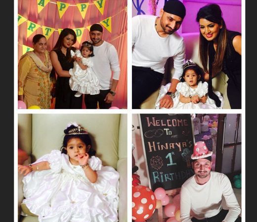 Harbhajan and Geeta's Daughter Hinaya's Birthday Pics Are Here