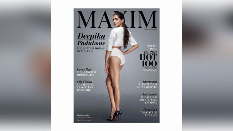 Deepika Padukone burns the cover of Maxim India with her hottest look