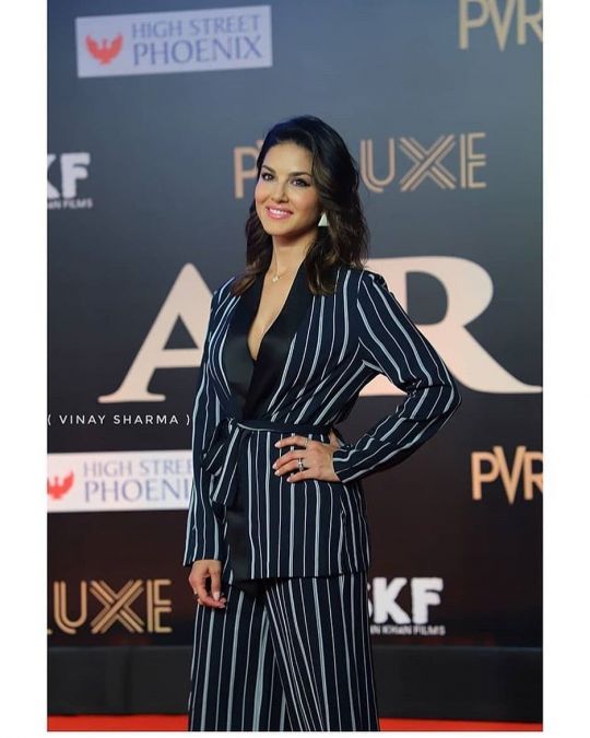 VIDEO: On Bharat's premiere, Sunny Leone uses this word; know why!