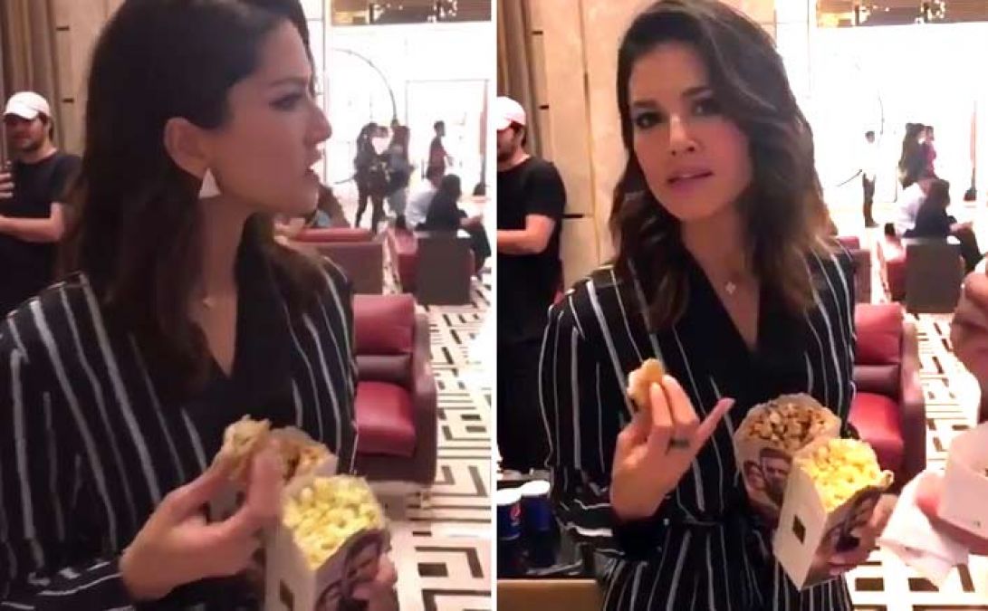 VIDEO: On Bharat's premiere, Sunny Leone uses this word; know why!