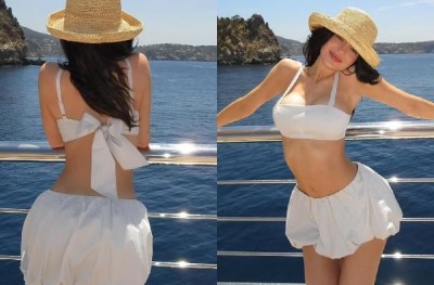 SUMMER VIBES: Kylie Jenner created a ruckus in white shorts, stunned everyone with her killer looks on the beach
