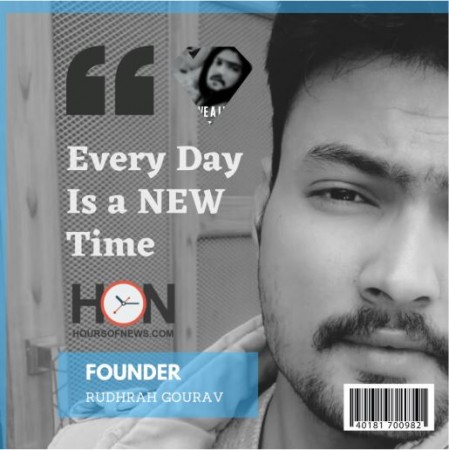 An interview with Rudhrah Gourav Founder Director- Hoursofnews where he expounds his vision of Entreprenurial success !