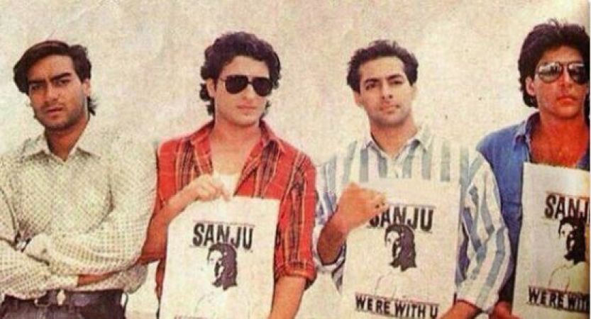 In pics: Salman, Akshay, Ajay and Saif while supporting ‘Sanju’