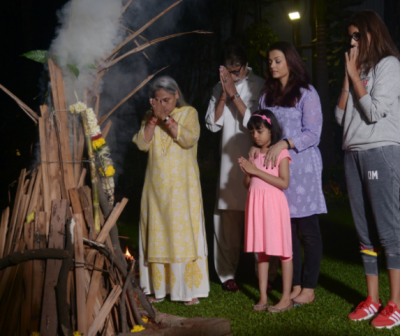 Photos! When Bachchan family celebrate ‘Holi’