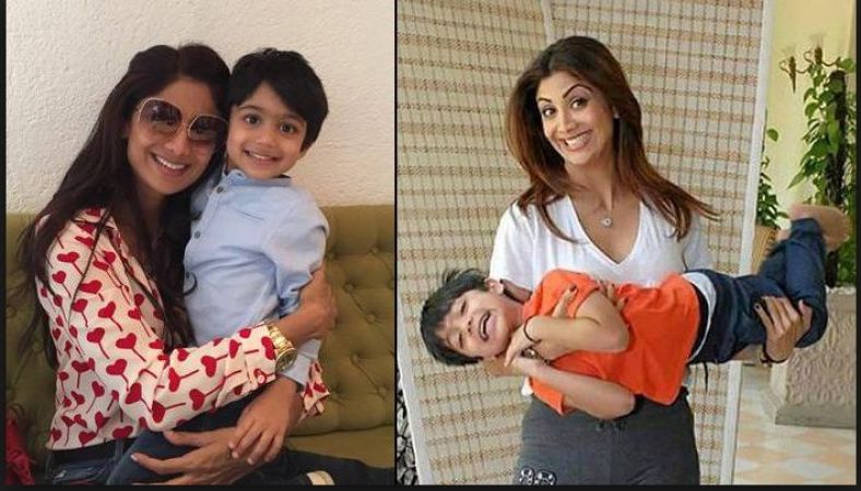 Shilpa Shetty Kundra S Son Viaan Mimics Her Mom Video Just Made Your Day Must Watch Newstrack English 1