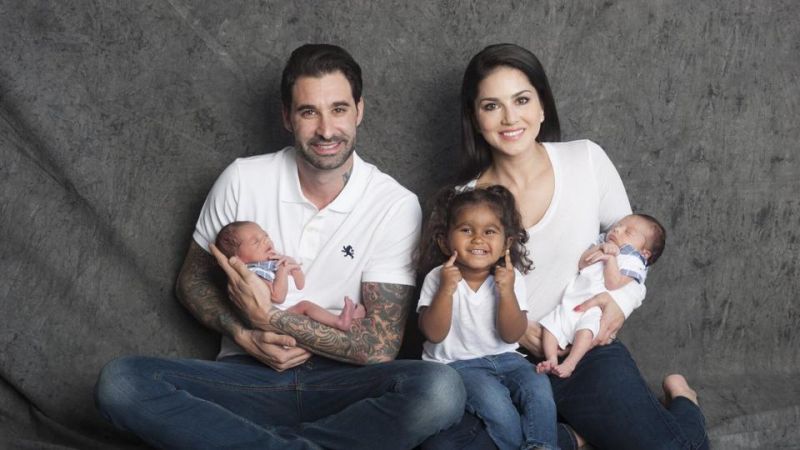 Good News: Sunny Leone and Daniel Weber welcome twins