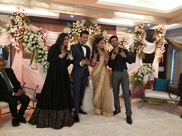 Gorgeous Look Of Navina Bole From Her Reception Will Give You New Style Goals Too