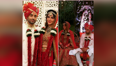 Take a look at wedding pictures of Mandana Karimi-Gaurav Gupta