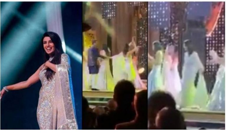 Priyanka Chopra dance performance on Akash-Shloka wedding function…video inside