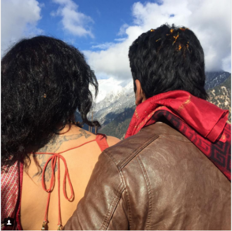 Take a look at Kavita Kaushik's post wedding pictures