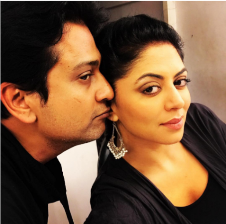 Take a look at Kavita Kaushik's post wedding pictures