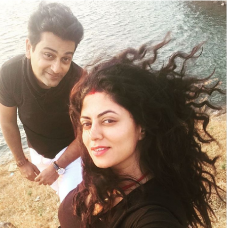 Take a look at Kavita Kaushik's post wedding pictures