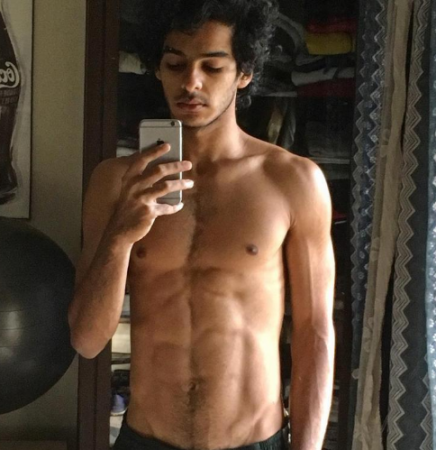Ishaan Khatter's posted ripped bod on Instagram, check it out