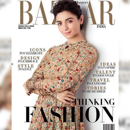 Alia Bhatt is flaunting her simple yet elegant look for Harper’s Bazaar magazine