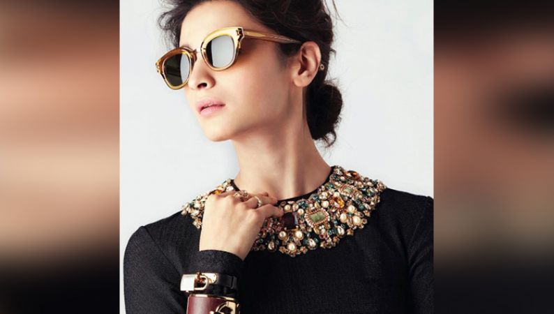 Alia Bhatt is flaunting her simple yet elegant look for Harper’s Bazaar magazine
