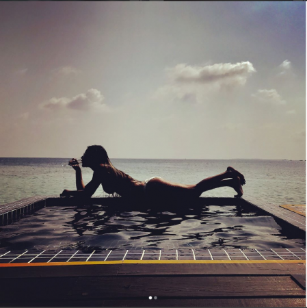 Nia Sharma is raising the temperature of Maldives high with her hot looks